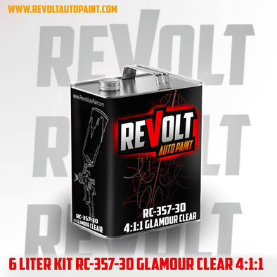 REVOLT GLAMOUR CLEAR - 4:1 Ratio 6 Liter Kit